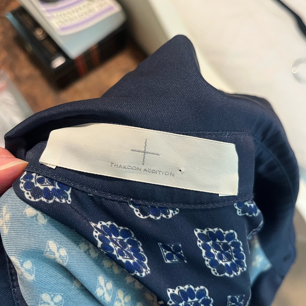 Navy Blue Long Sleeve Dress